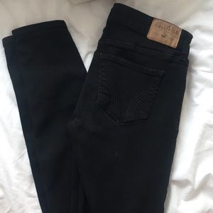Hollister Black skinny jeans